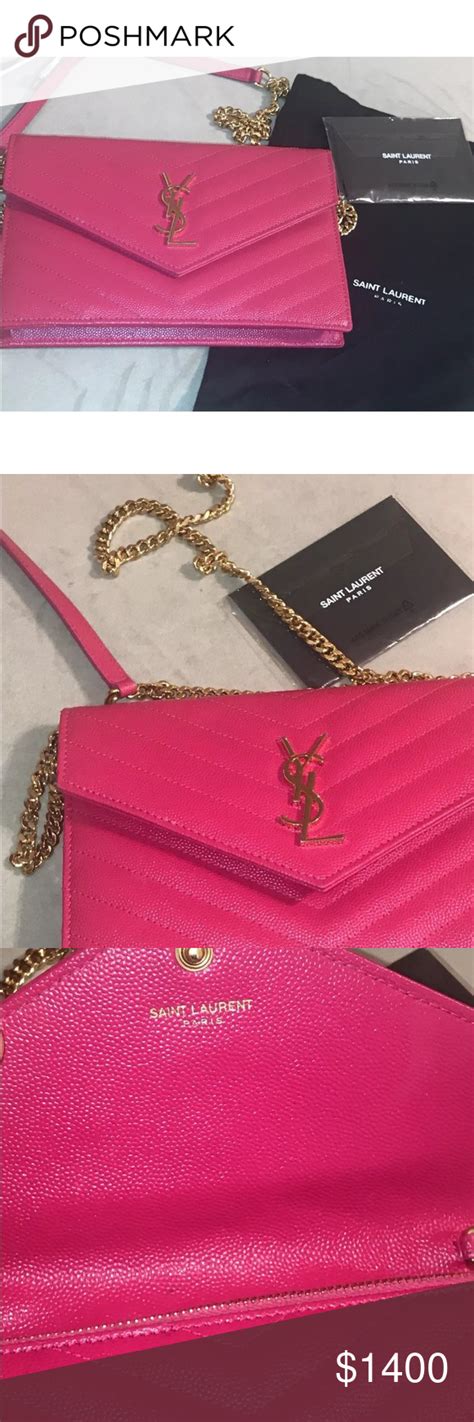 replica pale pink ysl|authentic ysl dust bag.